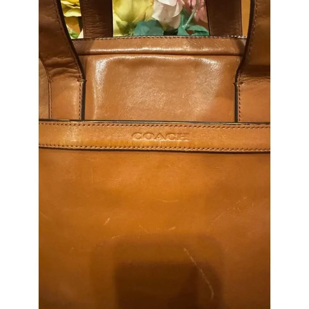COACH Hudson Commuter Leather briefcase laptop Bag F71701 (PU110